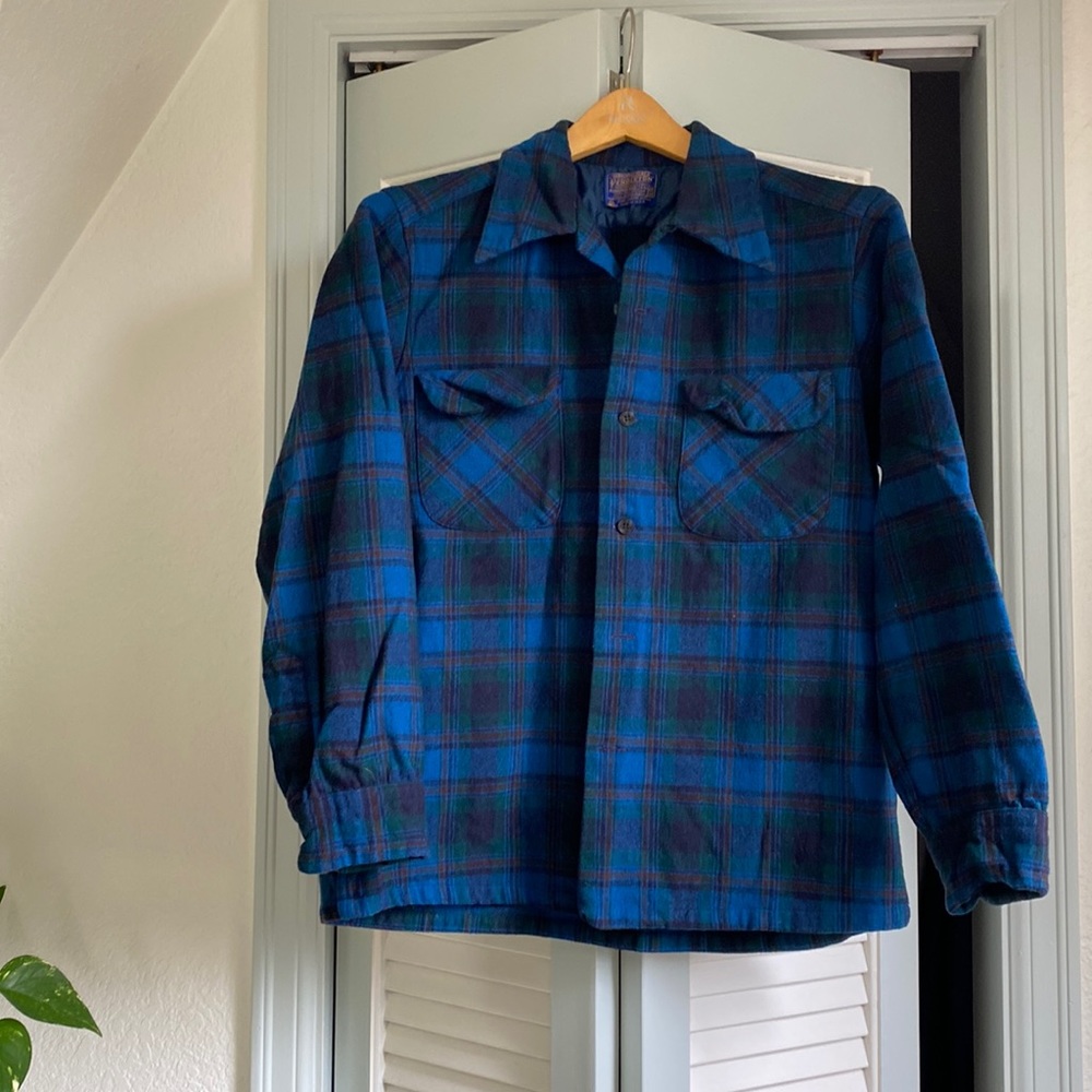 Vintage blue Pendleton shirt